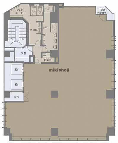 西五反田のＭ　Ｃｒｅｓｔ 平面1