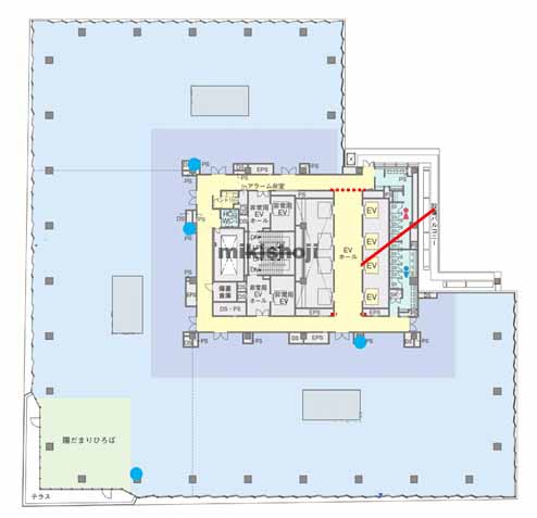 渋谷の渋谷一丁目地区共同開発事業 平面1