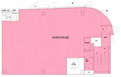 東西産業貿易(株)旧本社ビル（仮称） 平面1