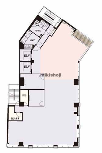 芝のスイテ田町 平面1