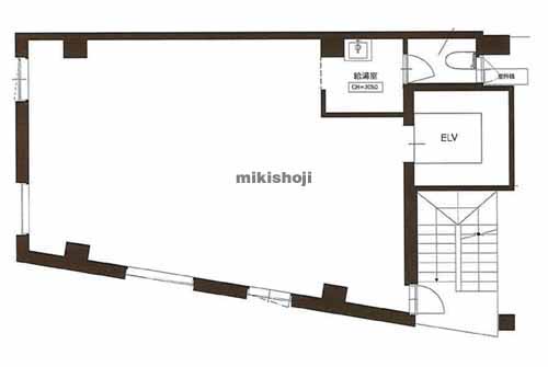 八丁堀の八丁堀２丁目Ｍ’ｓビル（仮称） 平面1