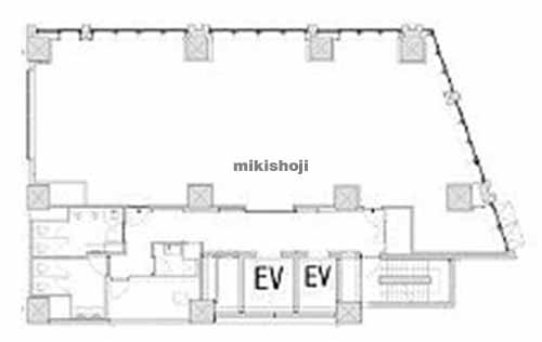 銀座のＧＩＮＺＡ　ＳＡＫＵＲＡ　ＰＬＡＺＡ 平面1
