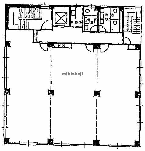 立川市のＹＡＺＡＷＡＤＥＵＸビル 平面1