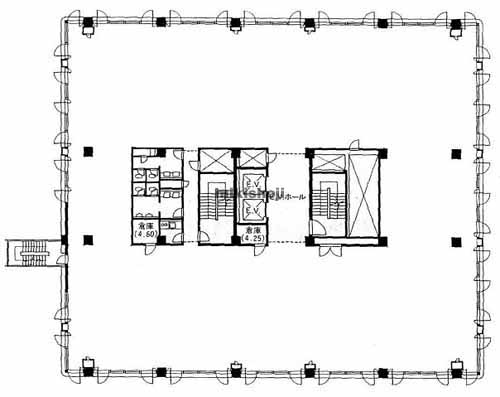 熊谷市の熊谷大栄ビル 平面1