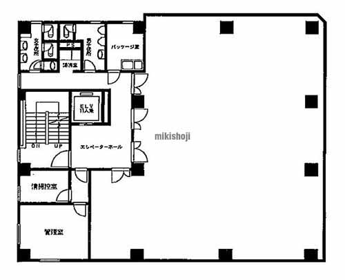 茂原市の茂原ビル 平面1