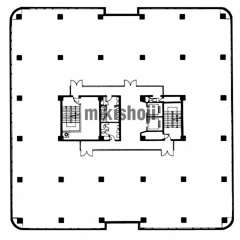 新都市センタービル 平面1