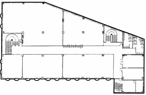 君津市の君津駅前ビル 平面1