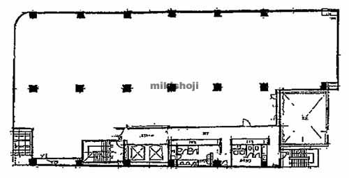 熊谷市の熊谷駅前ビル 平面1