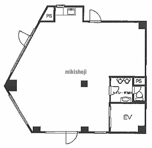 八王子市のＥＩＧＨＴ　ＢＬＤＧ．　ＭｙｏｊｉｎⅡ 平面1