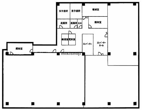 船橋市の船橋本町プラザビル 平面1