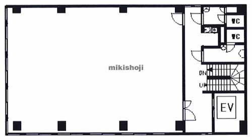 北区の野原ビル 平面1