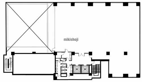 府中市の第１５三ツ木ビル 平面1