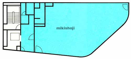 取手市のシンロクビル 平面1