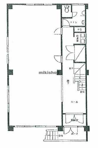 大宮区の大門町ビル 平面1