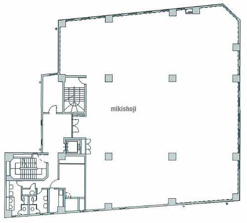 町田市の三井住友銀行町田駅前ビル 平面1