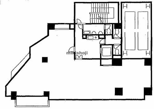 多摩市のライティングビル 平面1
