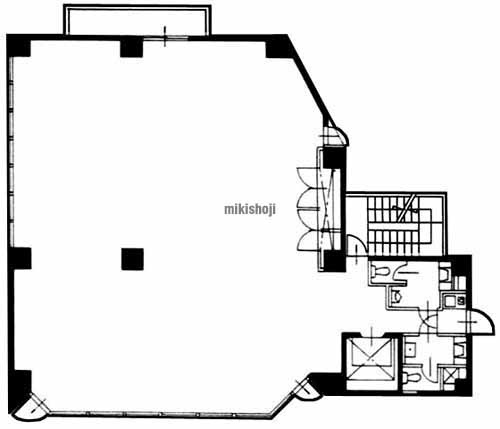 町田市のアーベイン渋谷ビル（天幸ビル５９） 平面1