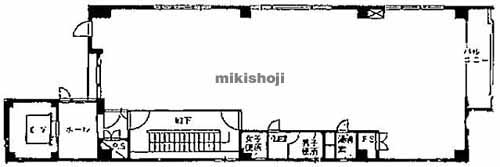 大宮区の阪デンタルビル 平面1