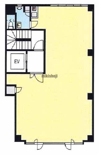 柏市のアネックス柏ビル 平面1