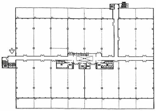 北区のテネメント・ニッカンビル 平面1