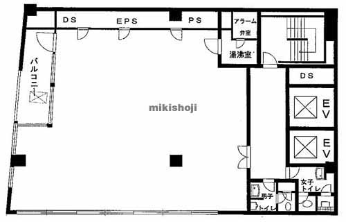 宇都宮西口ビル（トナリエ宇都宮） 平面1