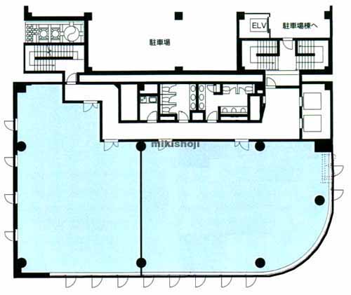 成田市の京成成田東口森田ビル 平面1