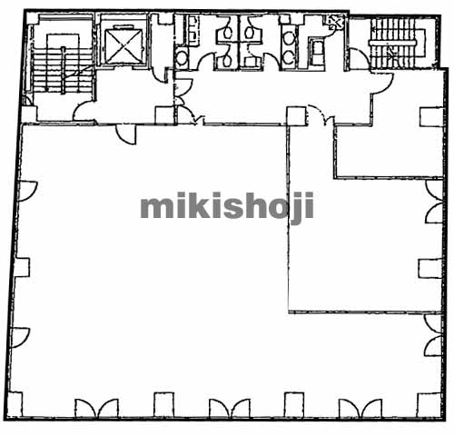 町田市の四谷学院駅前ビル 平面1