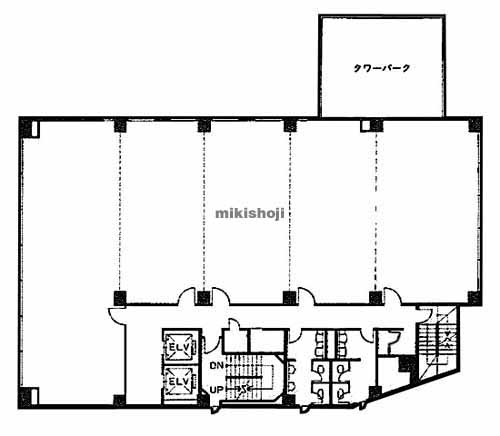 新潟市の新潟あおばビル 平面1