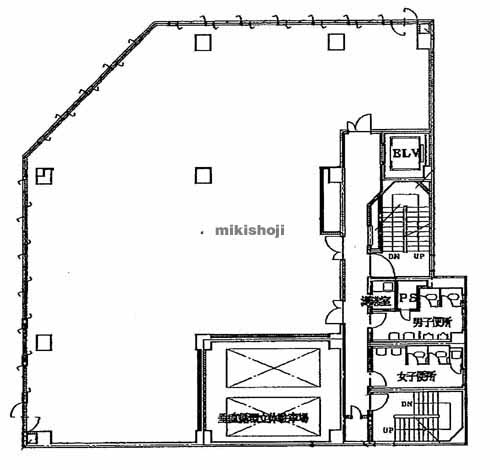 長岡市の長岡フロントビル 平面1