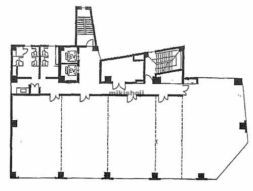 長岡市の損保ジャパン長岡ビル 平面1