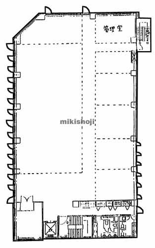 宇都宮市の宇都宮アクシスビル 平面1