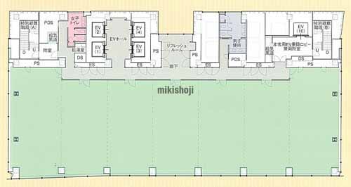 万代島ビル 平面1