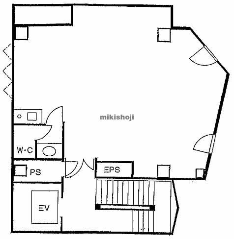 立川市の東財曙町ビル 平面1