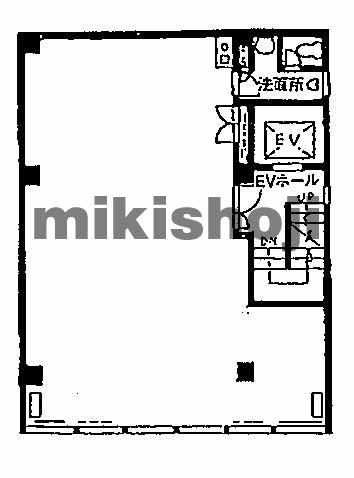 中央区の新都心ファーストビル 平面1