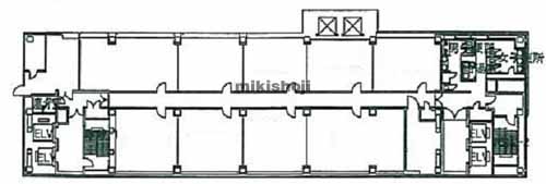 その他の市の鹿島セントラルビル（新館） 平面1