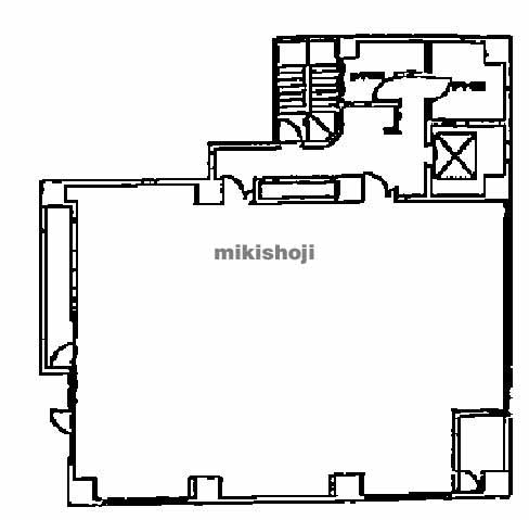 浦和区の高砂パークスペースビル 平面1