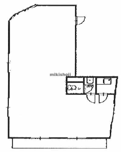 八王子市のハネサム八王子 平面1
