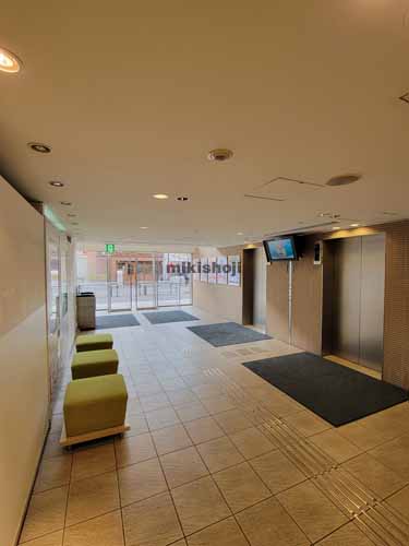 いわき市のラトブ（Ｌａｔｏｖ） エレベーターホール2