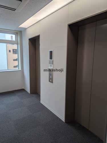 山王の山王セントラルビル エレベーターホール1