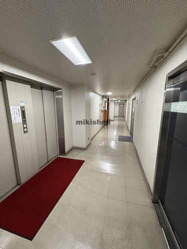 名駅・那古野の協和ビル エレベーターホール1