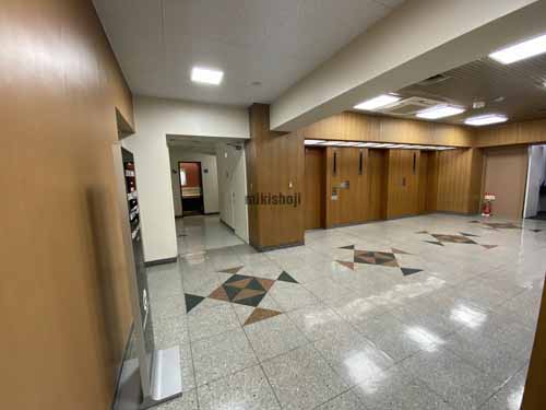 北浜～淡路町の藤浪ビルディング エレベーターホール2