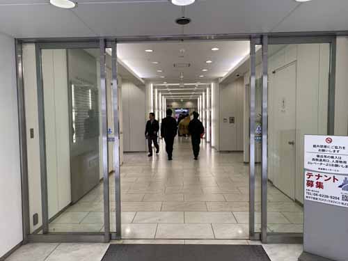肥後橋センタービル エントランス2