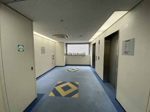 肥後橋ルーセントビル エレベーターホール1