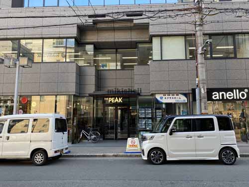 ＴＨＥ　ＰＥＡＫ　ＳＨＩＮＳＡＩＢＡＳＨＩ エントランス3