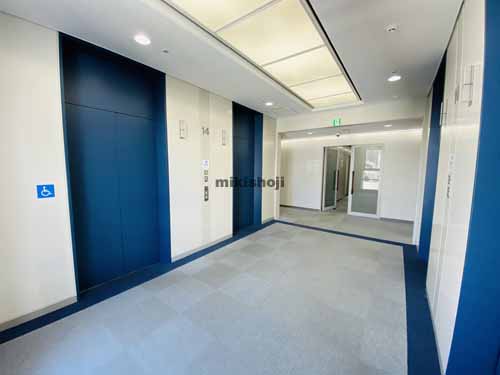 船場ダイヤモンドビル エレベーターホール2