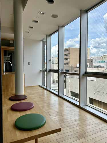 中京区の第１５長谷ビル エレベーターホール2