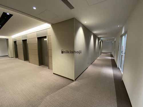 北浜～淡路町のオービック御堂筋ビル エレベーターホール1