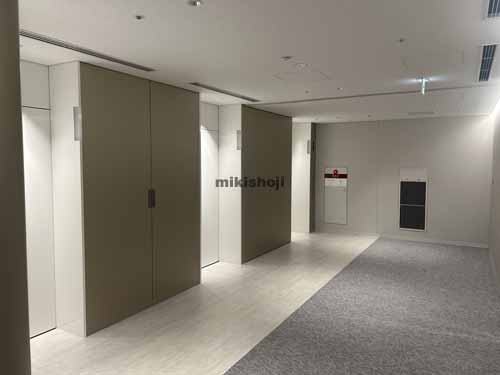 博多駅前・中央街の九勧末広通りビル エレベーターホール2