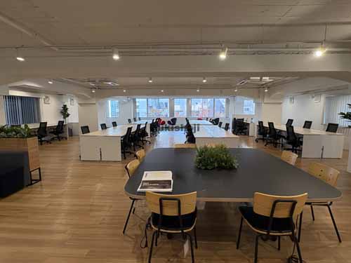 広尾の広尾オフィスビル セットアップ室内4