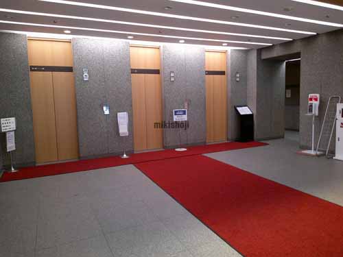 麹町の相互半蔵門ビルディング エレベーターホール1
